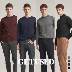 [택가 29000원][겟유즈드]남) 모크넥 라운드넥 니트(HGOWCWV165P)