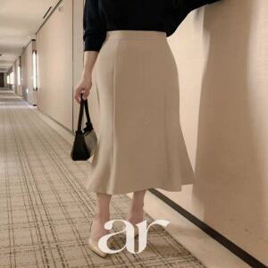 (MADE) 베나 머메이드 미디 롱 스커트 sk5427