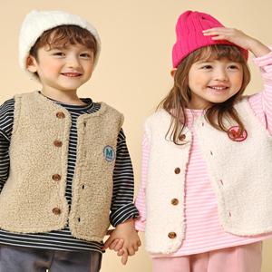 [초코몽]비스켓조끼(뽀글퍼)