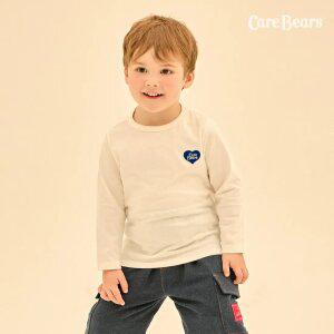 블루 하트로고 데일리 티셔츠