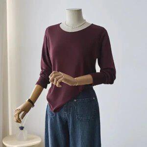 (안나앤모드) A. 모찌 라운드 모달티[티셔츠D0822R04]