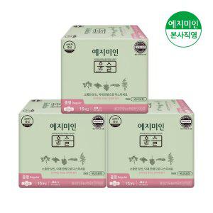 예지미인 윤슬 한방 중형 생리대 16Px3팩