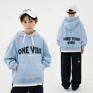 (틴플로우) 원바이브레이어드후드[티셔츠TELT995]