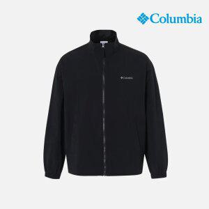 유니 풀 집업 우븐 바람막이 자켓_블랙 (C62-YUD301)