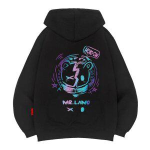 엘라모 3H 네온베어 후드티 남녀공용 빅사이즈 M~4XL