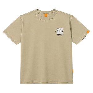 엘라모 큐티멜로우 반팔 티셔츠 남녀공용 빅사이즈 S~4XL