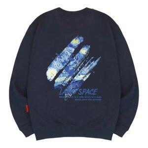 엘라모 3M 라모스페이스 맨투맨 남녀공용 빅사이즈 S~4XL