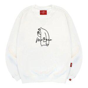 엘라모 3M 미스터베어 맨투맨 남녀공용 빅사이즈 S~4XL