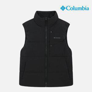 여성 패딩 베스트_블랙 (C64-YLD332)