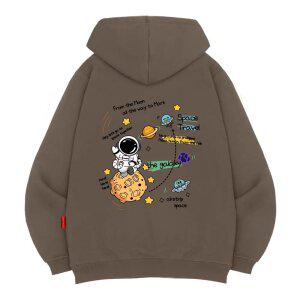 엘라모 3H 스페이스트래블 후드티 남녀공용 빅사이즈 M~4XL