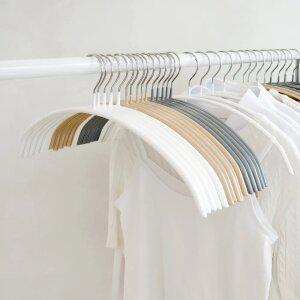 미끄럼방지 코팅 어깨뿔방지 옷걸이 30개