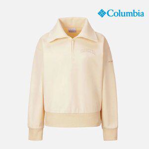 여성 레이크 투 파크 하프 집업_라이트오렌지 (C41-YL6311)