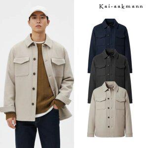 [택가 129000원][카이아크만]유니)울혼방 패딩 방모 셔켓(FKOWCUP732M