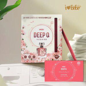 아이러브베베 딥큐 건조기시트 40매입 샤르망부케 개별포장/섬유유연제/건조기/드라이