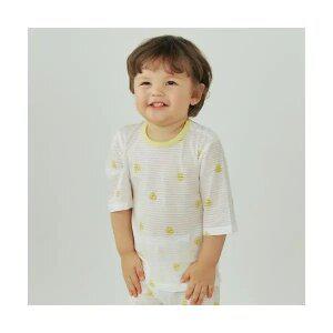 병아리 칠부실내복(2color)