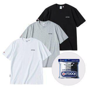 [아웃도어프로덕츠] 로고 3팩 티셔츠 [믹스]