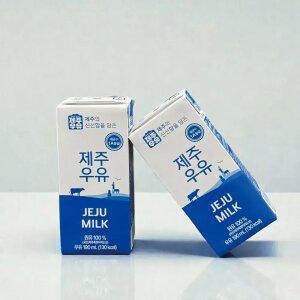 [제주우유]제주 청정 멸균우유 190ml x 24개입