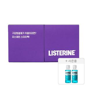 리스테린 스타터팩 100ml, 6입, 1개 + 증정(쿨민트 100ml, 2개)