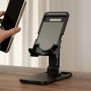 [ 탁상용 테이블 거치대 ] 전기종 호환 핸드폰 거치 스마트폰 접이식 높이 각도 조절