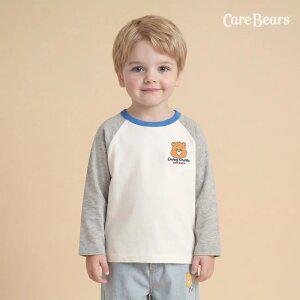 케어링텐더하트베어 라글란 티셔츠