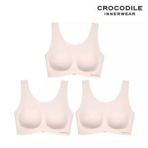 [크로커다일] 소프트 나일론모달 패드일체형 U넥 브라3종 소프트오트 CDWBR5O13_3