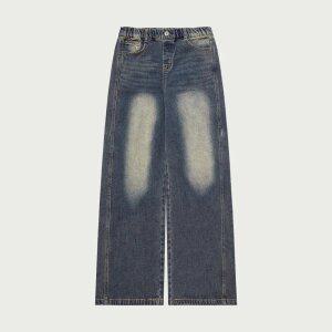 행텐틴즈 여아 사이드라인 슈퍼와이드 데님팬츠_297(14540-155-805-10)