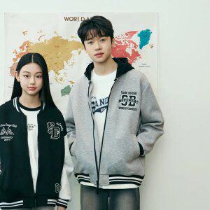 행텐틴즈 후드 디테처블 네오테리 바시티 점퍼_055(14510-010-202-69)