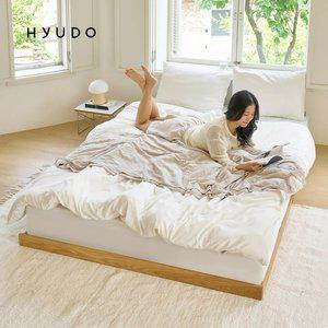 [3월 5% 최종판매가 64,680]휴도 하루의 선유 무헤드 저상형 매트리스 깔판 애쉬 원목