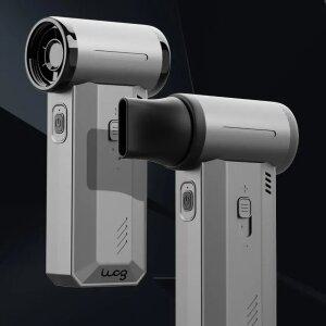 뷔르펠 강력파워 무선 세차 미니 송풍기 에어건 그레이