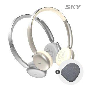 [케이스증정] 스카이 핏 에어 노이즈캔슬링 무선 헤드셋 블루투스 6.0 초경량 온이어