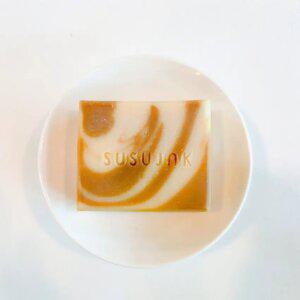 수수작 반려견 장모종 천연 목욕비누 맥주효모비누 100g / 강아지 노견 민감성 애완견