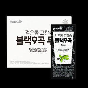그레인랩 검은콩고칼슘 블랙9곡두유 190ml, 40개입, 1개