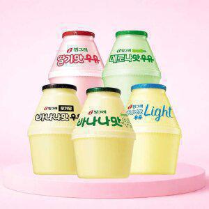 빙그레 단지우유 240ml 12개 혼합