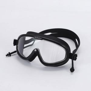 J2K 수경 고글 수영 귀마개 일체형 물안경 김서림방지