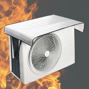 난연 에어컨 실외기 커버 열차단 가림막 실외기 덮개 바람막이