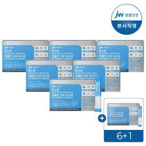 JW중외제약 포스트 프리바이오틱스 프로바이오틱스 프롤린 모유 유산균 30포 6개
