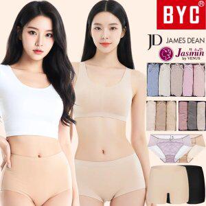 [BYC 제임스딘] 여성 팬티 세트 요일 맥시 순면 모달 노라인 여자 속옷 빅사이즈 위생