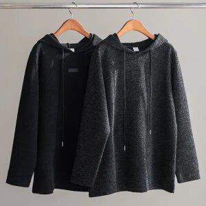 (안나앤플러스) 베블린 패치 후드티[티셔츠ECG35] 빅사이즈