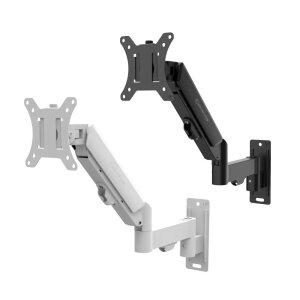 마운트뷰 벽걸이 모니터암 가스스프링 B타입 싱글 거치대 32인치 10kg