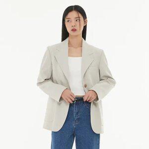 (SET-아우터)오버핏 투버튼 자켓 AP1WJ272