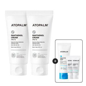 아토팜 판테놀 크림 80ml 2개+[증정]탑투토워시100ml+수딩젤로션20mlx2