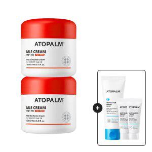 아토팜 MLE 크림 160mlx2+[증정]탑투토워시100ml+수딩젤로션20mlx2