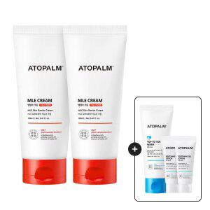 아토팜 MLE 크림 160ml 튜브 2개+[증정]탑투토워시100ml+수딩젤로션20mlx2