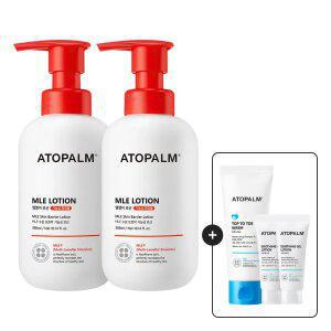 아토팜 MLE 로션 300ml 2개+[증정]탑투토워시100ml+수딩젤로션20mlx2
