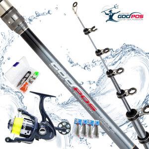 [단독]원쁠원 갓포스 나노 카본 원투낚시대 /낚시세트/낚시대/민물/바다원투/민물/원투