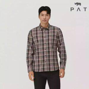 [PAT 남성] 빅체크 패턴 셔츠_1J51507