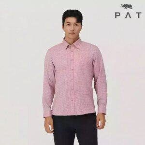 [PAT 남성] 잔체크 솔리드 라이크 셔츠_1J51501