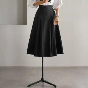 (안나앤플러스) A. 루크 핀턱 플레어 스커트[스커트E0108H07] 빅사이즈
