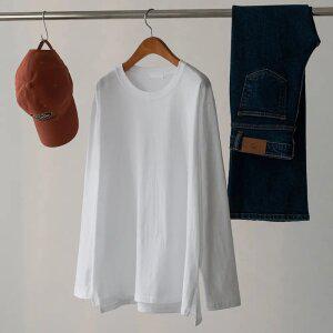 (안나앤플러스) 슬릿 레이어드 티셔츠[티셔츠DD299] 빅사이즈