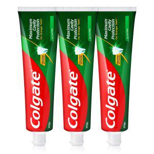콜게이트치약 쿨민트 플루오라이드 175g 3개